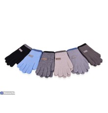 Рукавички дитячі на зиму (12 шт. р.сетка One size) мікс  "KaPira"