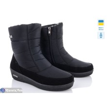 Дутики жіночі на зиму (6 пар р.37-41) чорний  "LEOBAZA"