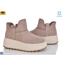 Уггі жіночі на зиму (8 пар р.36-41) бежевий  "Mei De Li"