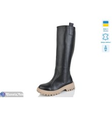 Чоботи жіночі на зиму (6 пар р.37-41) чорний  "LIKA"