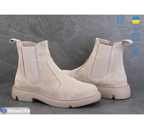 Черевики жіночі на весну/осінь (6 пар р.37-40) бежевий  "Linda"