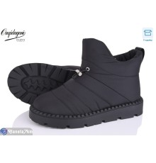 Черевики жіночі на зиму (6 пар р.36-41) чорний  "Dageni"