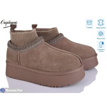 Уггі жіночі на зиму (8 пар р.36-41) коричневий  "Dageni"