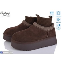 Уггі жіночі на зиму (8 пар р.36-41) коричневий  "Dageni"