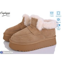 Уггі жіночі на зиму (8 пар р.36-41) camel  "Dageni"