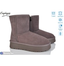 Уггі жіночі на зиму (6 пар р.36-41) коричневий  "Dageni"
