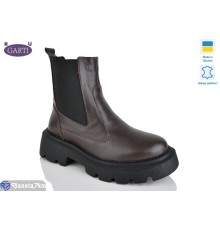 Черевики жіночі на весну/осінь (6 пар р.36-40) коричневий  "Garti"