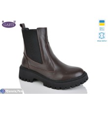 Черевики жіночі на зиму (6 пар р.36-40) коричневий  "Garti"