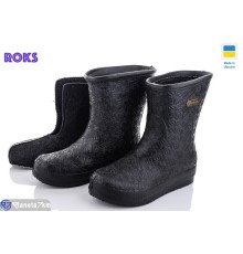 Жіночі чоботи з піни на весну/осінь (6 пар р.37-41) чорний  "Roks"