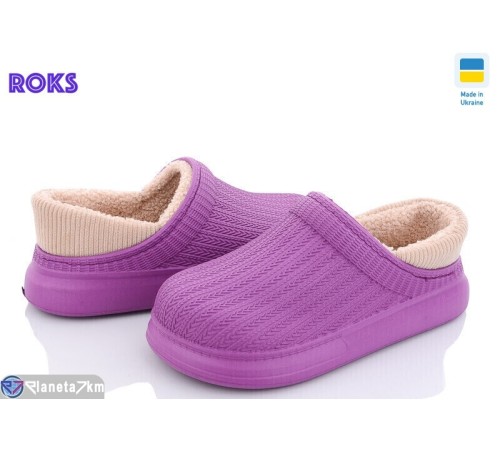 Калоші жіночі на весну/осінь (8 пар р.37-41) фіолетовий  "Roks" Калоші жіночі на весну/осінь (8 пар р.37-41) фіолетовий  "Roks"