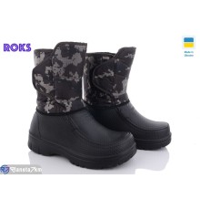 Чоловічі чоботи з піни на зиму (8 пар р.41-46) чорний  "Roks"