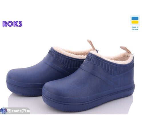 Калоші жіночі на весну/осінь (8 пар р.37-41) синій  "Roks" Калоші жіночі на весну/осінь (8 пар р.37-41) синій  "Roks"