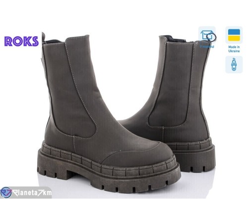 Черевики жіночі на весну/осінь (12 пар р.36-41) хакі  "Roks" Черевики жіночі на весну/осінь (12 пар р.36-41) хакі  "Roks"