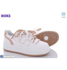 Кросівки жіночі на весну/осінь (6 пар р.36-40) білий  "Roks"