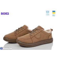Кросівки жіночі на зиму (6 пар р.37-41) коричневий  "Roks"