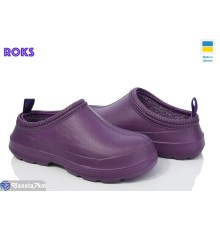 Калоші жіночі на весну/осінь (8 пар р.37-41) фіолетовий  "Roks"