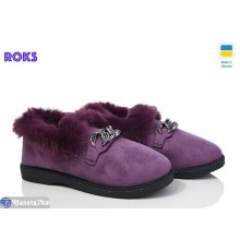Бурки жіночи на зиму (6 пар р.37-41) фіолетовий  "Roks"