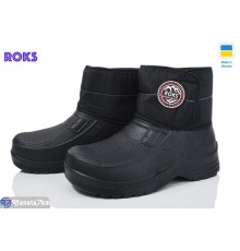 Чоловічі чоботи з піни на зиму (8 пар р.41-45) чорний  "Roks"