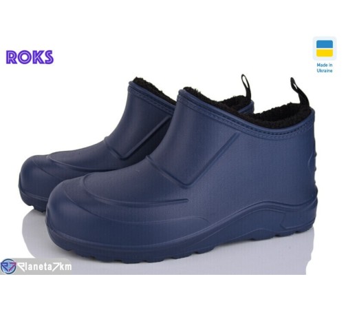 Калоші чоловічі на весну/осінь (8 пар р.41-46) синій  "Roks" Калоші чоловічі на весну/осінь (8 пар р.41-46) синій  "Roks"