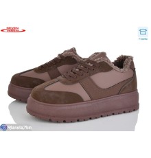 Уггі жіночі на зиму (8 пар р.36-41) коричневий  "Seven"