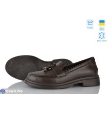 Туфлі жіночі на весну/осінь (6 пар р.36-40) коричневий  "Linda"