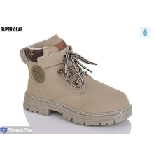 Черевики дитячі на весну/осінь (6 пар р.31-36) сірий  "Super Gear"