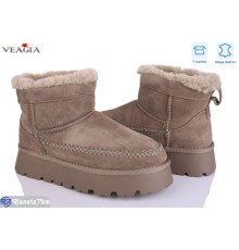 Уггі жіночі на зиму (8 пар р.36-41) коричневий  "Veagia-ADA"