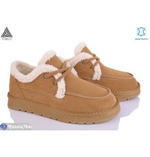 Туфлі жіночі на зиму (6 пар р.36-41) camel  "STILLI Group"