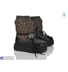 Черевики дитячі на зиму (8 пар р.33-38) коричневий  "Laifakids"