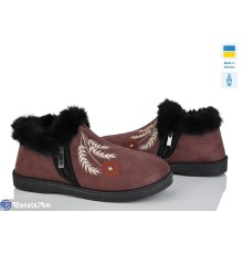 Бурки жіночи на зиму (6 пар р.37-41) коричневий  "LEO"