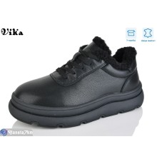 Кросівки жіночі на зиму (6 пар р.36-41) чорний  "Vika"