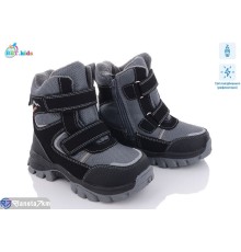 Черевики дитячі на зиму (8 пар р.32-37) сірий  "BBT"