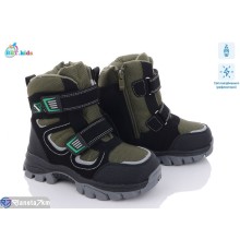 Черевики дитячі на зиму (8 пар р.32-37) зелений  "BBT"