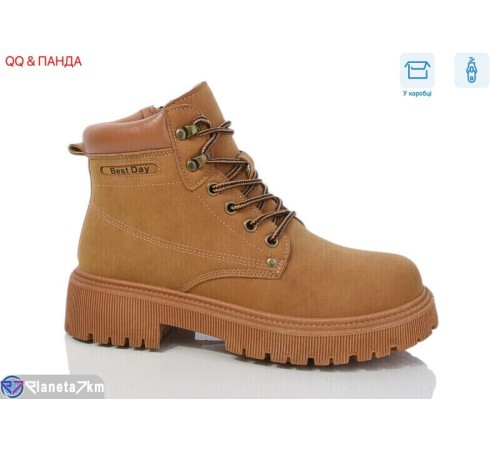 Черевики жіночі на весну/осінь (8 пар р.36-41) camel  "QQ&Панда" Черевики жіночі на весну/осінь (8 пар р.36-41) camel  "QQ&Панда"