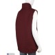 Жилетка жіноча на весну/осінь (5 шт. р.сетка 3XL-7XL) бордовий "Kalabok"