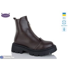 Черевики жіночі на весну/осінь (6 пар р.36-40) коричневий  "Garti"