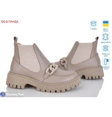 Черевики жіночі на зиму (7 пар р.36-41) бежевий  "QQ&Панда"