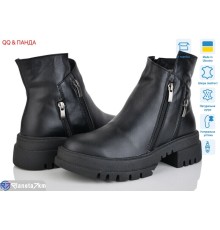 Черевики жіночі на зиму (6 пар р.36-41) чорний  "QQ&Панда"