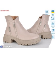 Черевики жіночі на зиму (6 пар р.36-41) бежевий  "QQ&Панда" Черевики жіночі на зиму (6 пар р.36-41) бежевий  "QQ&Панда"