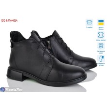 Черевики жіночі на зиму (6 пар р.36-41) чорний  "QQ&Панда" Черевики жіночі на зиму (6 пар р.36-41) чорний  "QQ&Панда"