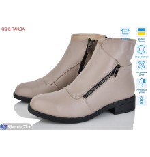Черевики жіночі на зиму (6 пар р.36-41) бежевий  "QQ&Панда"