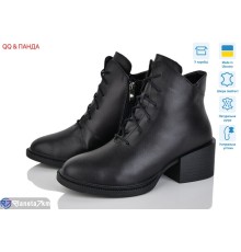 Черевики жіночі на зиму (6 пар р.36-41) чорний  "QQ&Панда"