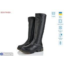 Чоботи жіночі на зиму (6 пар р.36-41) чорний  "QQ&Панда"