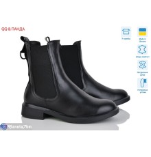 Черевики жіночі на зиму (6 пар р.36-41) чорний  "QQ&Панда"