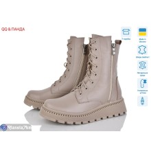 Черевики жіночі на зиму (6 пар р.36-41) бежевий  "QQ&Панда"
