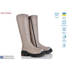 Чоботи жіночі на зиму (6 пар р.36-41) бежевий  "QQ&Панда"