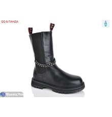 Дитячі чоботи на зиму (8 пар р.32-37) чорний  "QQ&Панда"