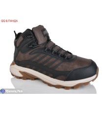 Кросівки чоловічі на зиму (8 пар р.41-46) коричневий  "QQ&Панда"
