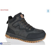 Черевики чоловічі на зиму (8 пар р.41-46) сірий  "QQ&Панда"
