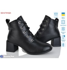 Черевики жіночі на зиму (6 пар р.36-40) чорний  "QQ&Панда"